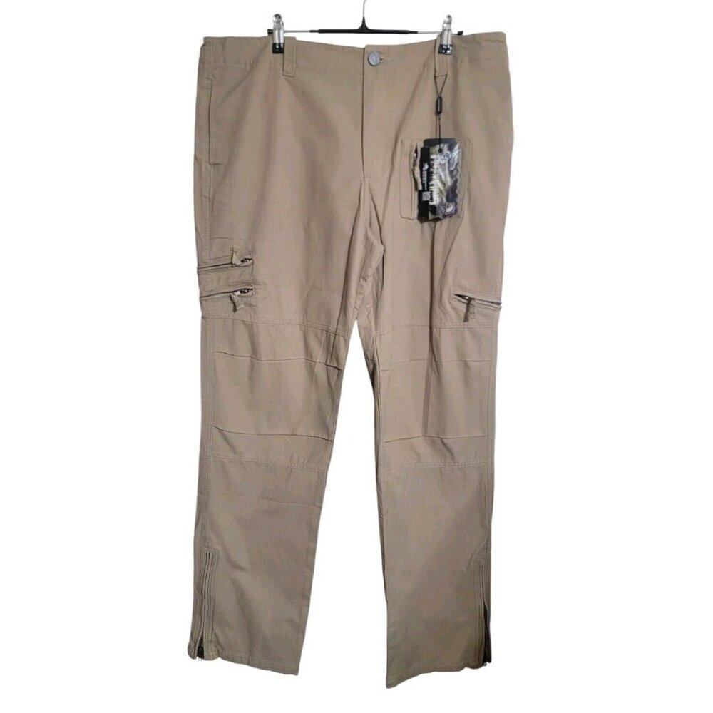 Free Knight Pants Men 36 Brown Japan Cargo Tactical Military Gorpcore Workwear